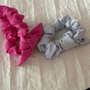 lululemon athletica Pink and Light Purple Scrunchies